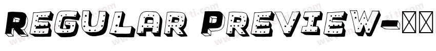 Regular Preview字体转换
